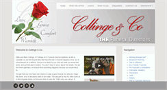 Desktop Screenshot of collinge.co.za